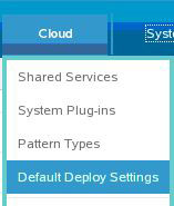  Default Deploy Settings 